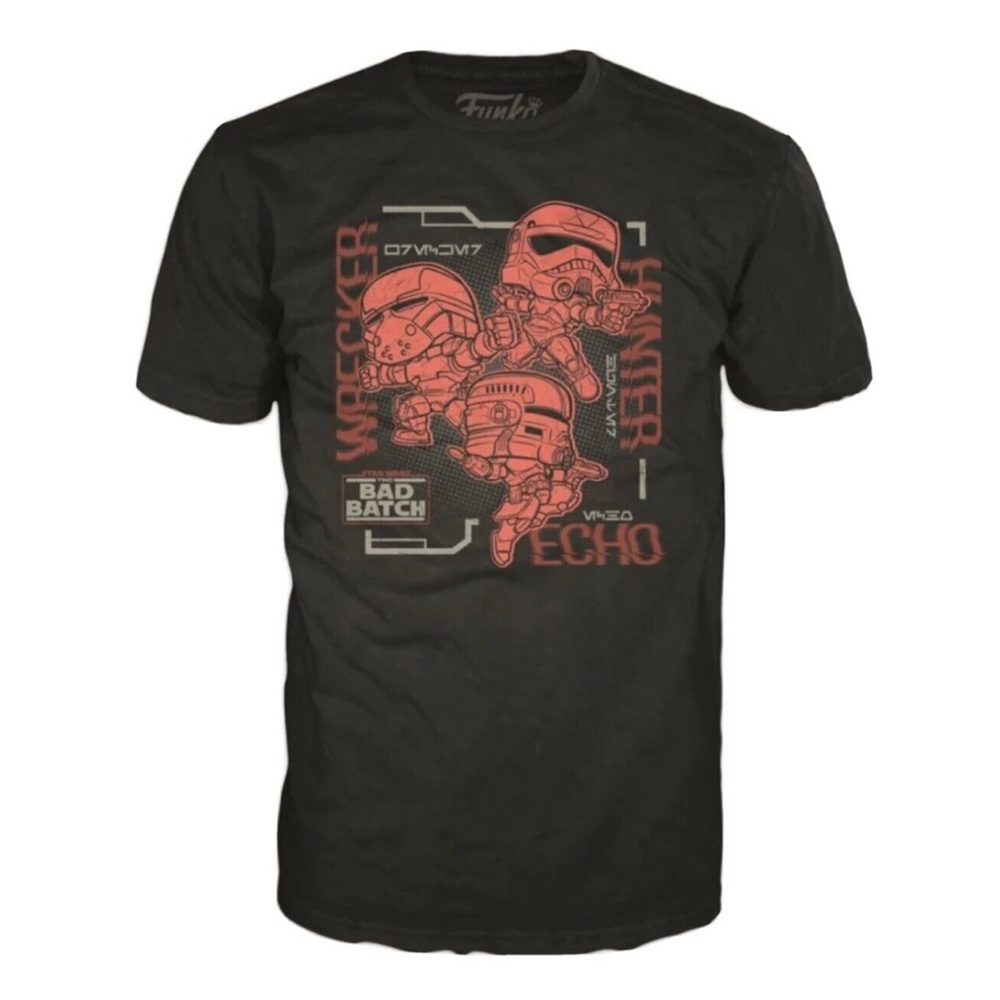 POP! Tees The Bad Batch Star Wars Storm Troopers XL Tee LIKE NEW